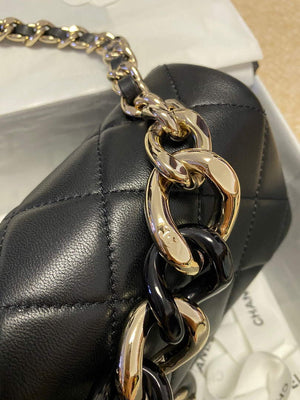 Chanel AS1353 Chanel flap bag Lambskin Black - Default Title - View 6