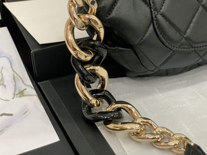 Chanel AS1356 Belt bag Lambskin gold Black - Default Title - View 5