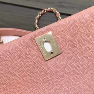 Chanel AS2215 mini flap bag with top handle Bag Pink - Default Title - View 8