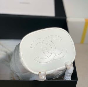 Chanel AS2318 Bucket Bag Lambskin White - Default Title - View 7