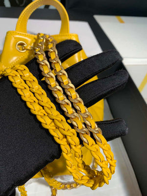Chanel AS2318 Bucket Bag Lambskin Yellow - Default Title - View 7