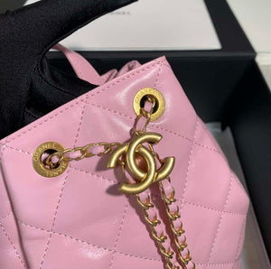 Chanel AS2318 Bucket Bag Lambskin Pink - Default Title - View 5