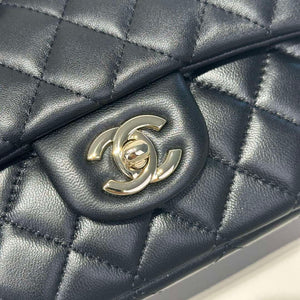 Chanel AS2431 Mini Classic Handbag With Top Handle Lambskin CC19001 - Default Title - View 3