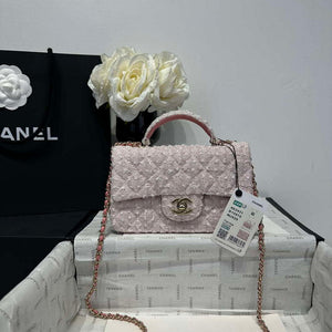 Chanel AS2431 Mini Classic Handbag With Top Handle CC19021 - Default Title - View 1