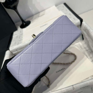 Chanel AS2431 Mini Classic Handbag With Top Handle Lambskin CC19018 - Default Title - View 6