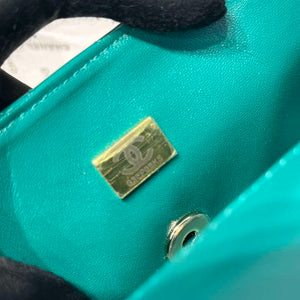 Chanel AS2431 Mini Classic Handbag With Top Handle Lambskin CC19002 - Default Title - View 9