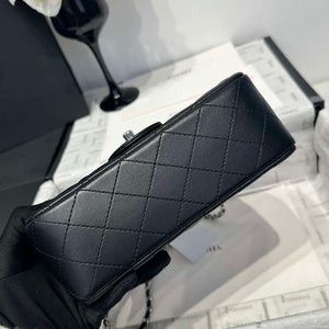 Chanel AS2431 Mini Classic Handbag With Top Handle Lambskin CC19004 - Default Title - View 7