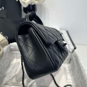 Chanel AS2431 Mini Classic Handbag With Top Handle Lambskin CC19005 - Default Title - View 5