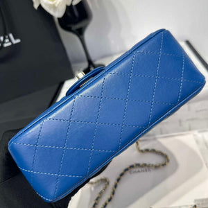 Chanel AS2431 Mini Classic Handbag With Top Handle Lambskin CC19006 - Default Title - View 6