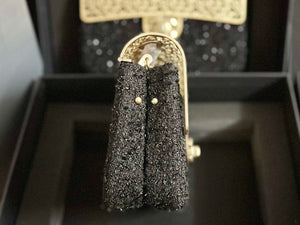 Chanel AS3526 Mini Evening Bag Wool Tweed & Gold-Tone Metal Black - Default Title - View 5