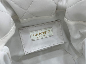 Chanel AS2859 Bucket Bag Lambskin White - Default Title - View 8