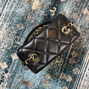 Chanel AS2877 Small Box Bag Lambskin Gold Metal Black - Default Title - View 5