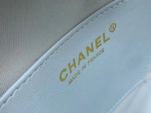 Chanel AS3191 Large Heart Bag Lambskin Light Blue - Default Title - View 10