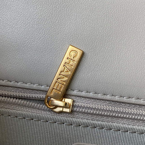 Chanel AS2975 Small Flap Bag Lambskin Gray - Default Title - View 7
