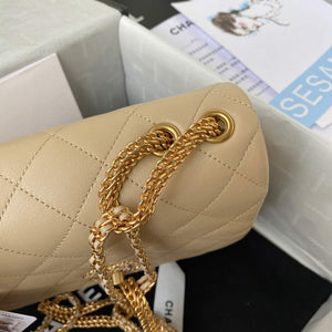 Chanel AS2975 Small Flap Bag Lambskin Aprocit - Default Title - View 4