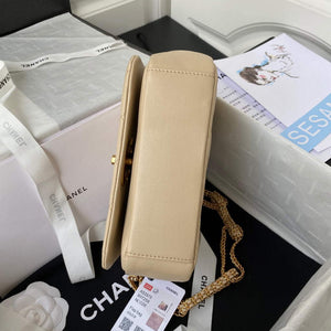 Chanel AS2975 Small Flap Bag Lambskin Aprocit - Default Title - View 5