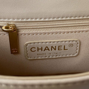 Chanel AS2975 Small Flap Bag Lambskin Aprocit - Default Title - View 8