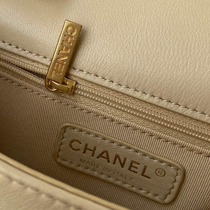Chanel AS2976 Flap Bag Lambskin Apricot - Default Title - View 7