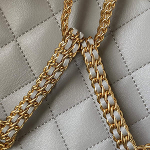 Chanel AS2977 Small Box Bag Shoulder bag Gray - Default Title - View 4