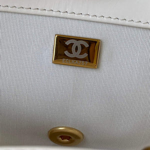 Chanel AS3000 Mini Flap Bag Calfskin White - Default Title - View 9