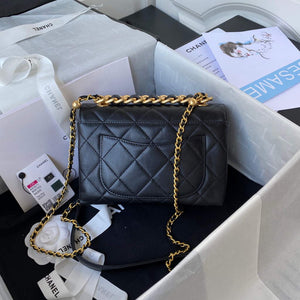 Chanel AS3011 Small Flap Bag Lambskin Black - Default Title - View 2