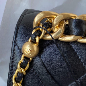 Chanel AS3011 Small Flap Bag Lambskin Black - Default Title - View 5