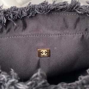 Chanel AS3027 Bucket Bag Printed Denim Gold Black - Default Title - View 8