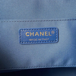 Chanel AS3027 Bucket Bag Printed Denim Gold Blue - Default Title - View 8