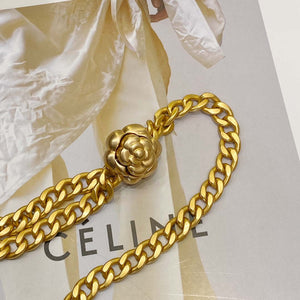 Chanel AS3041 Flap Classic Bag CF Camellia Lambskin Black Gold - Default Title - View 7
