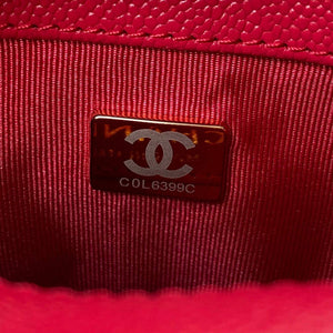 Chanel AS3108 Chanel Flap bag Grained Calfskin Red - Default Title - View 9