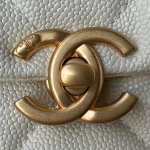 Chanel AS3108 Chanel Flap bag Grained Calfskin White - Default Title - View 3