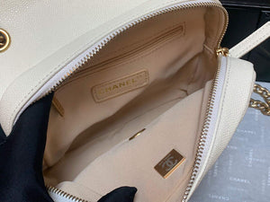 Chanel AS3108 Backpack Chanel flap bag Calfskin White - Default Title - View 8