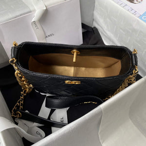 Chanel AS3112 Hobo Handbag Lambskin Black - Default Title - View 7