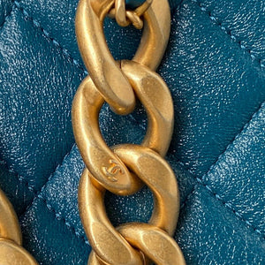 Chanel AS3112 Hobo Handbag Lambskin Blue - Default Title - View 9