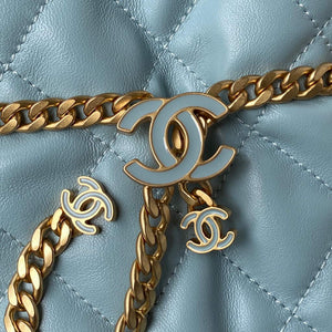 Chanel AS3117 Bucket Bag Lambskin Blue - Default Title - View 3