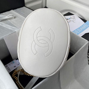 Chanel AS3117 Bucket Bag Lambskin White - Default Title - View 6
