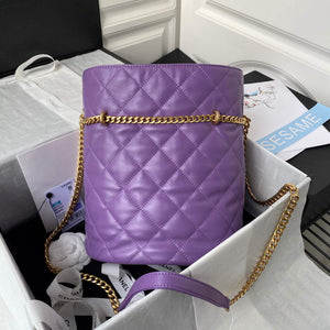 Chanel AS3117 Bucket Bag Lambskin Purple - Default Title - View 2