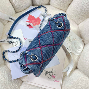 Chanel AS3188 22A Beach Denim saddle bag Denim blue - Default Title - View 4