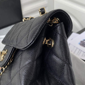 Chanel Backpack Calfskin AS3200 Black Gold - Default Title - View 7