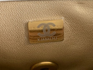 Chanel Small Flap Bag Lambskin AS3240 white - Default Title - View 9