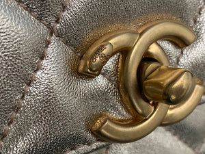 Chanel Small Flap Bag Lambskin AS3241 Gold - Default Title - View 6