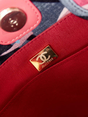 Chanel AS3257 Small Shopping Bag Mixed Fibers Calfskin & Gold-Tone Metal CC8011 - Default Title - View 7