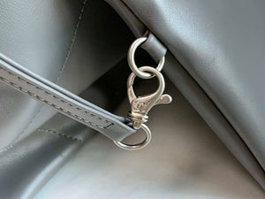 Chanel 22 Handbag Metallic Calfskin AS3261 Gray Metal - Default Title - View 6