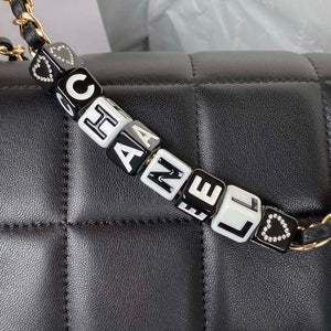 Chanel AS3330 Mini Flap 17cm Bag Black Lambskin - Default Title - View 4