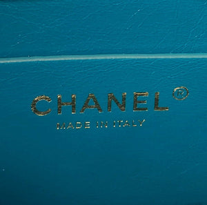 Chanel AS3332 Backpack Shiny Calfskin Bag Blue - Default Title - View 9