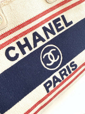 Chanel AS3351 25C Shopping Bag Navy Blue - Default Title - View 5