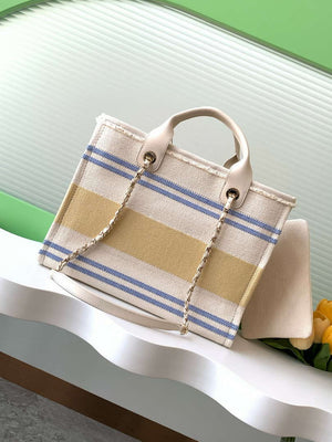 Chanel AS3351 25C Shopping Bag Yellow - Default Title - View 4