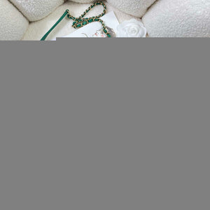 Chanel AS3367 Large Flap Bag 23cm Lambskin Green - Default Title - View 5