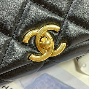 Chanel AS3367 Large Flap Bag 23cm Lambskin Black - Default Title - View 7