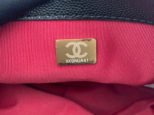 Chanel Mini Flap Bag Shiny Calfskin Gold-Tone Metal AS3368 Black - Default Title - View 9